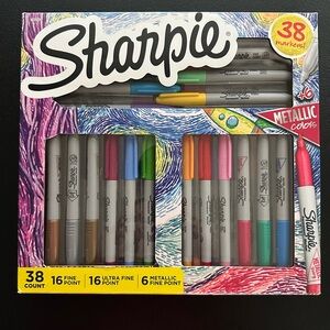 Sharpie Metallic Colors Markers Set - 38 Count